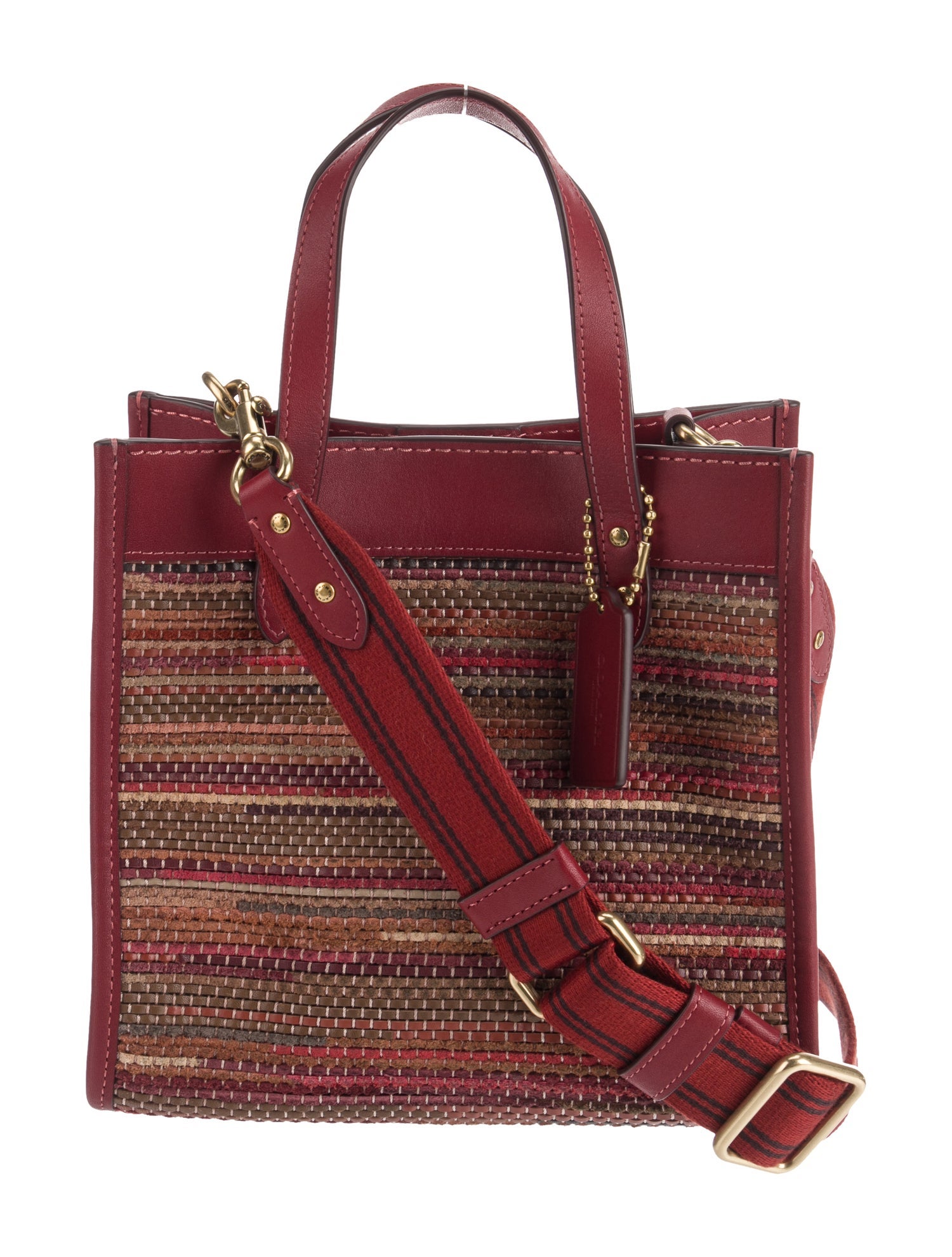 Coach Leather Top Handle Bag