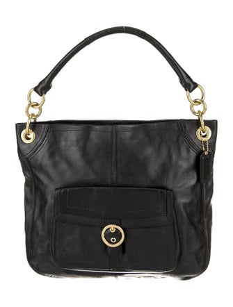Coach Leather Top Handle Bag