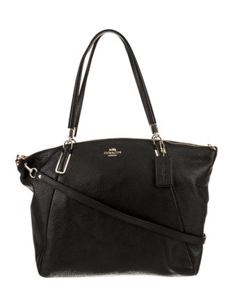 Coach Leather Top Handle Bag