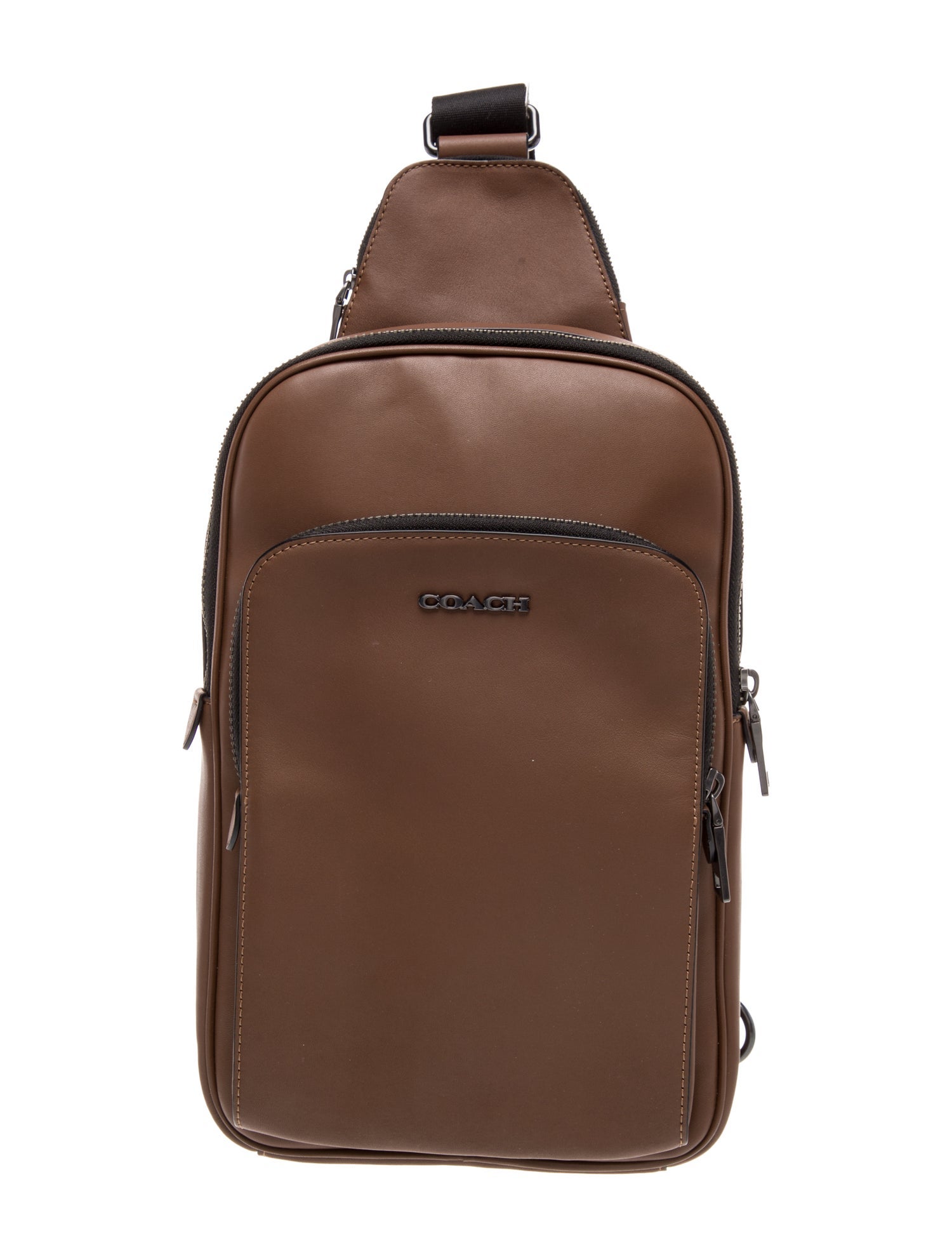 Coach Leather Backpack