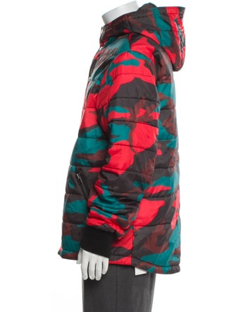 Coach Printed Puffer Coat