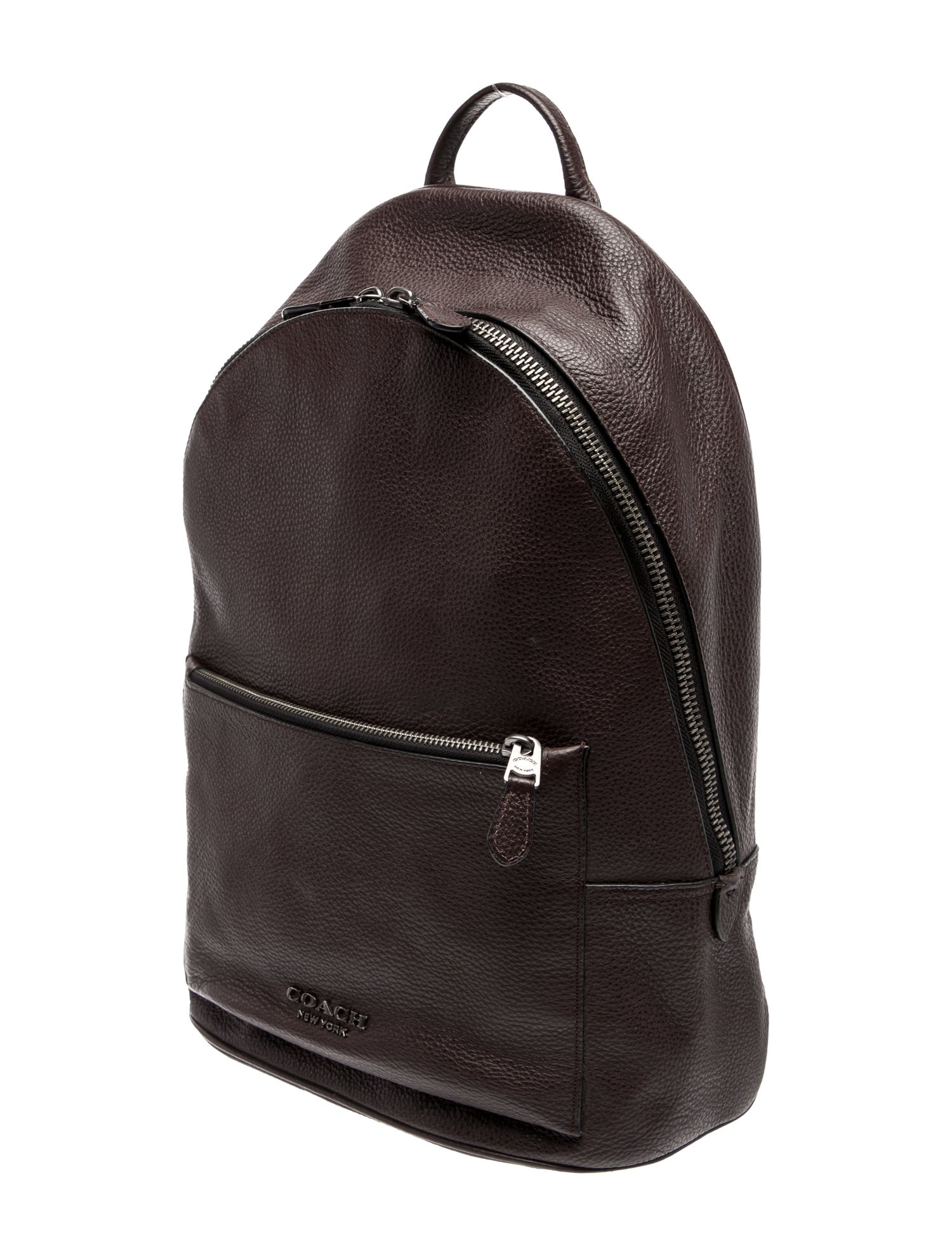 Coach Leather Backpack