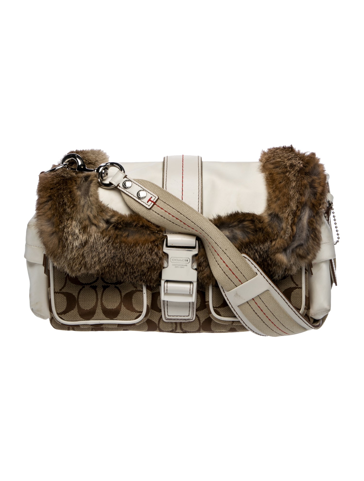 Coach Canvas Top Handle Bag