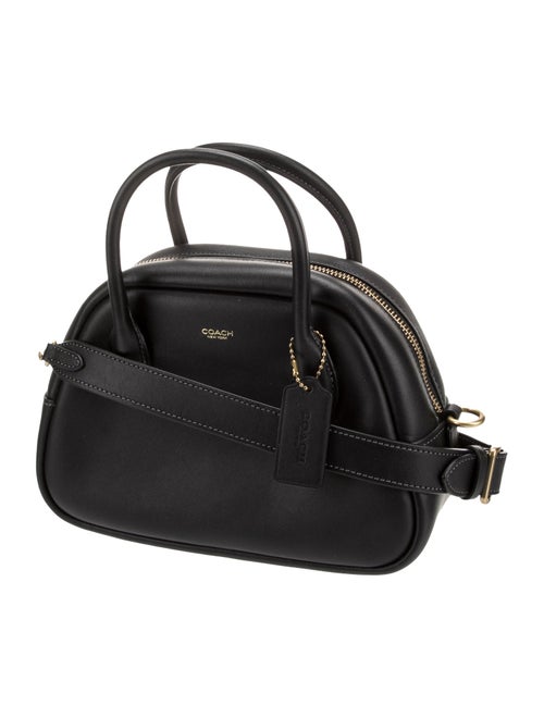 Coach Leather Top Handle Bag