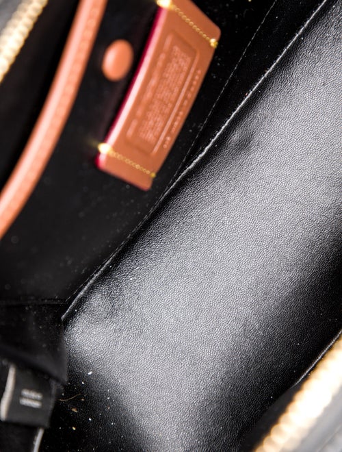 Coach Leather Top Handle Bag