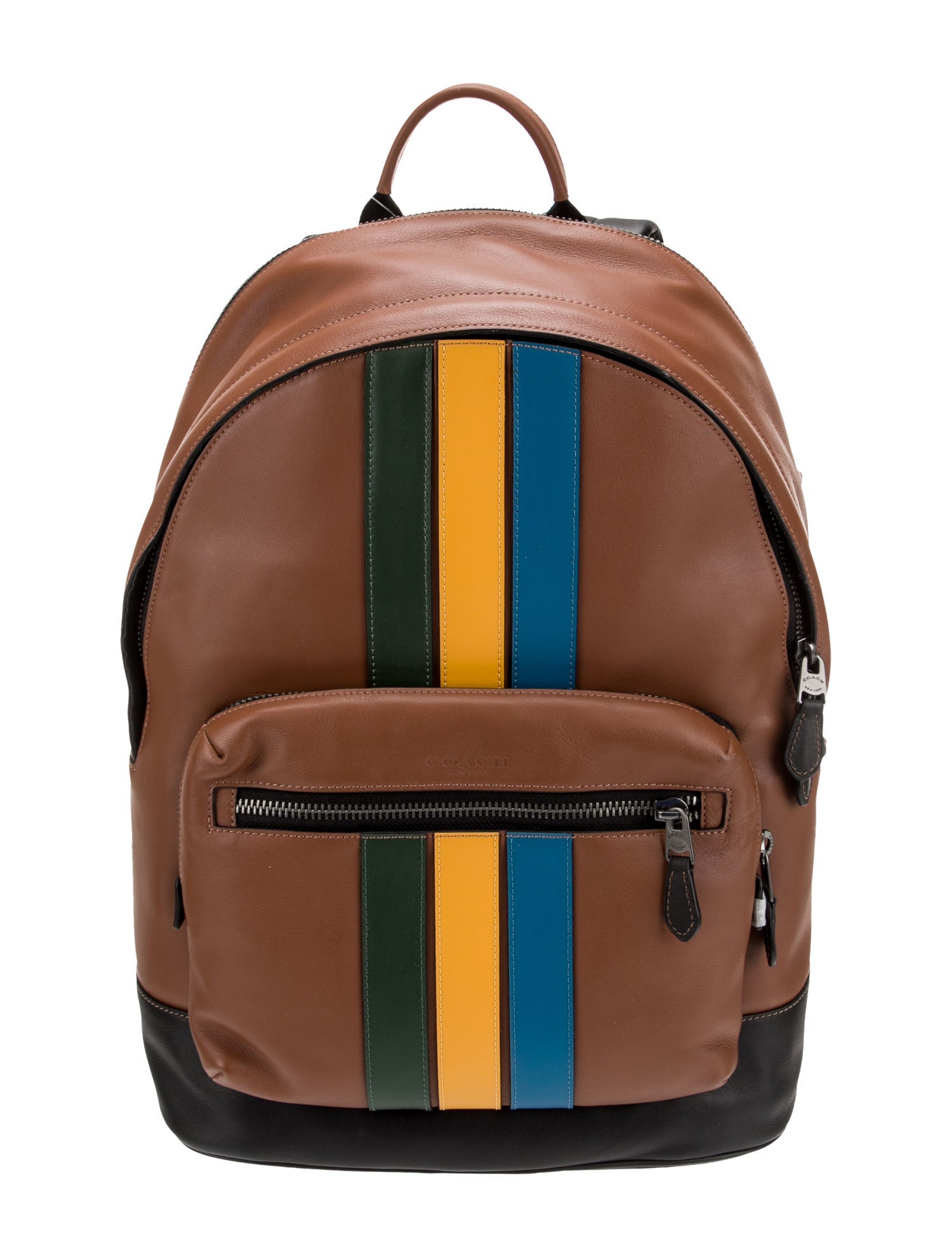 Coach Leather Backpack