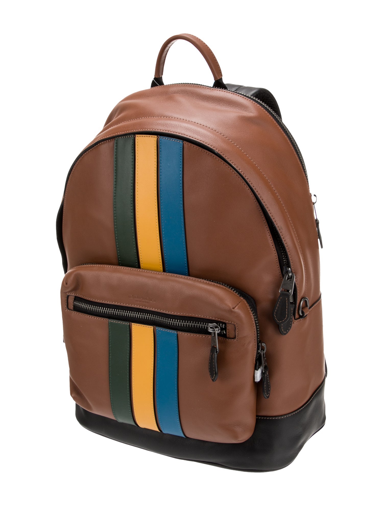 Coach Leather Backpack