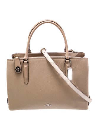 Coach Leather Shoulder Bag