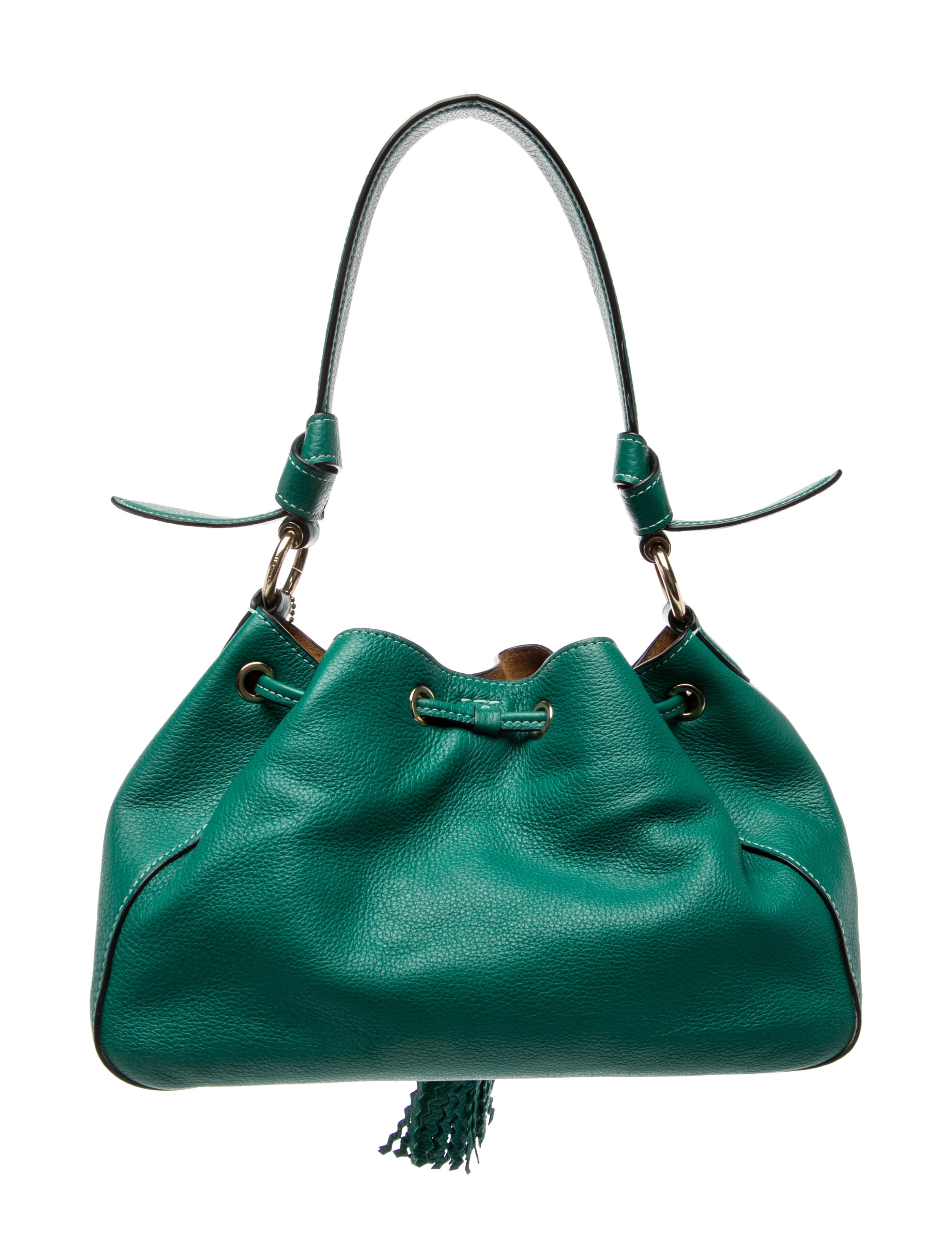 Coach Leather Shoulder Bag