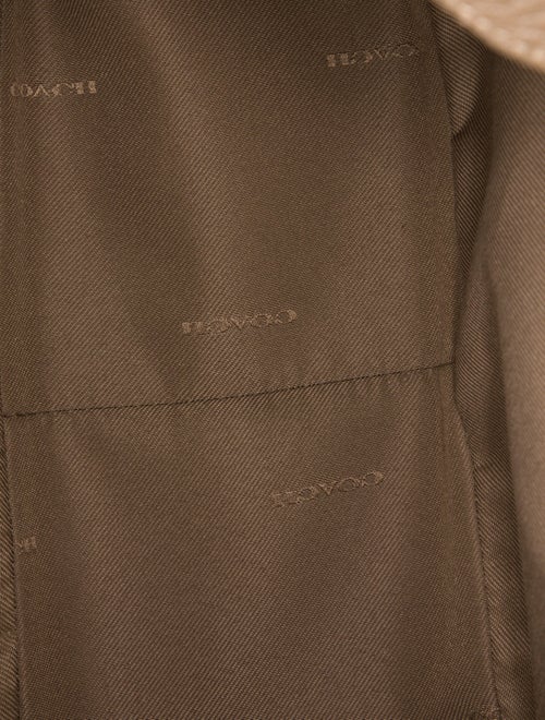 Coach Leather Top Handle Bag