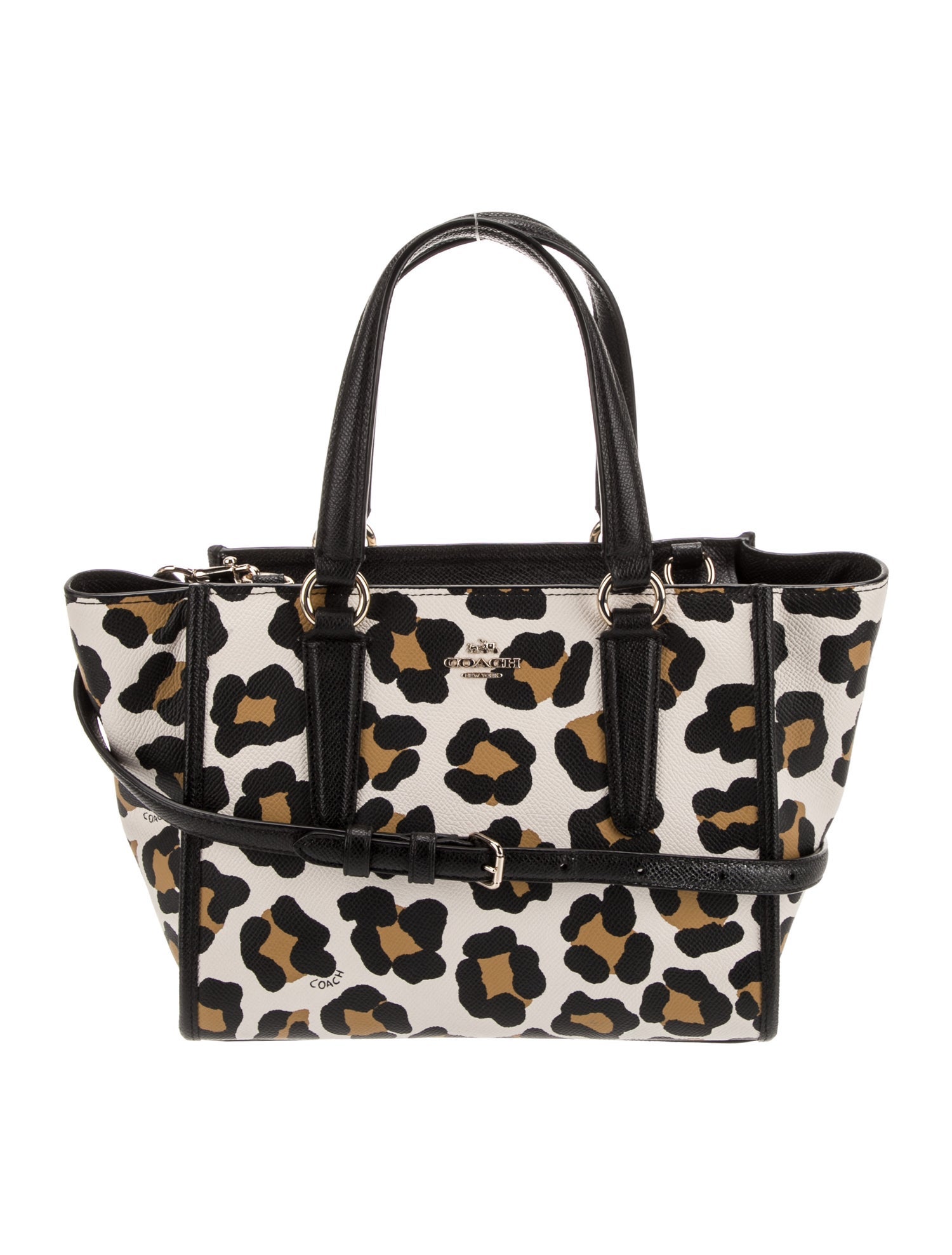 Coach Leather Top Handle Bag