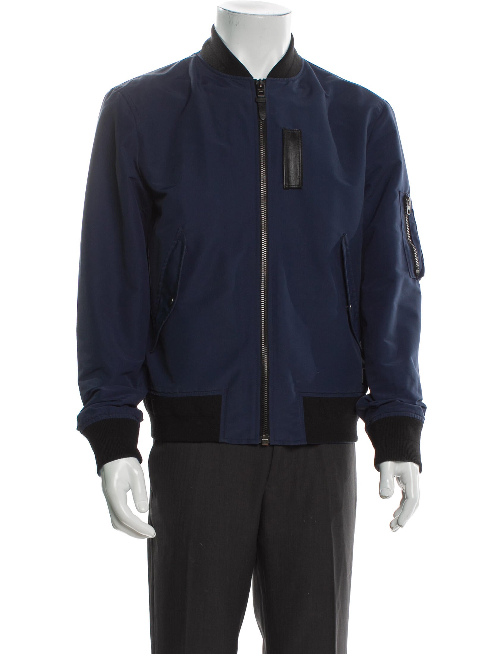 Yohji Yamamoto Pour Homme Vintage 1993 Bomber Jacket - Black