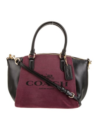 Coach Jacquard Shoulder Bag