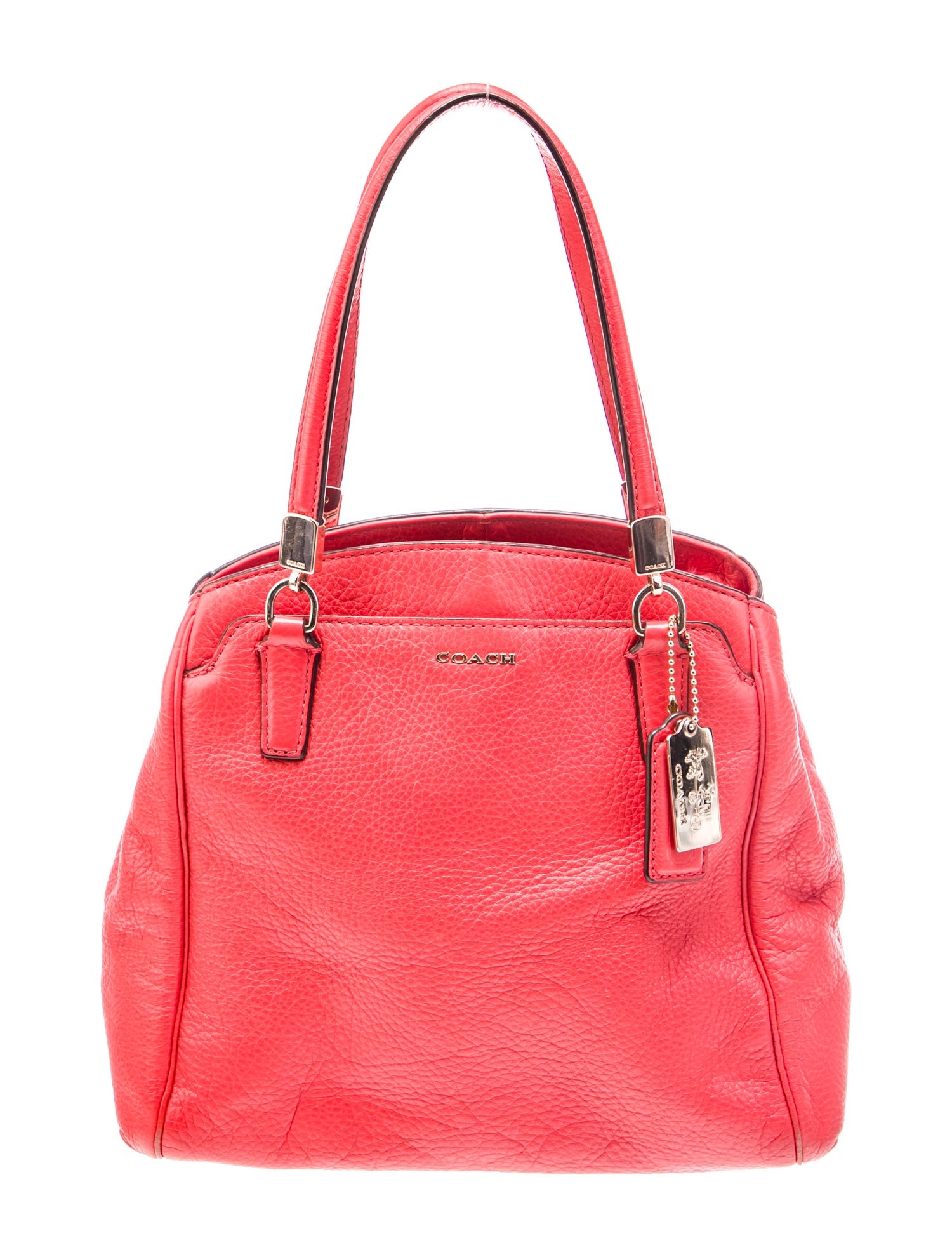 Coach Leather Top Handle Bag