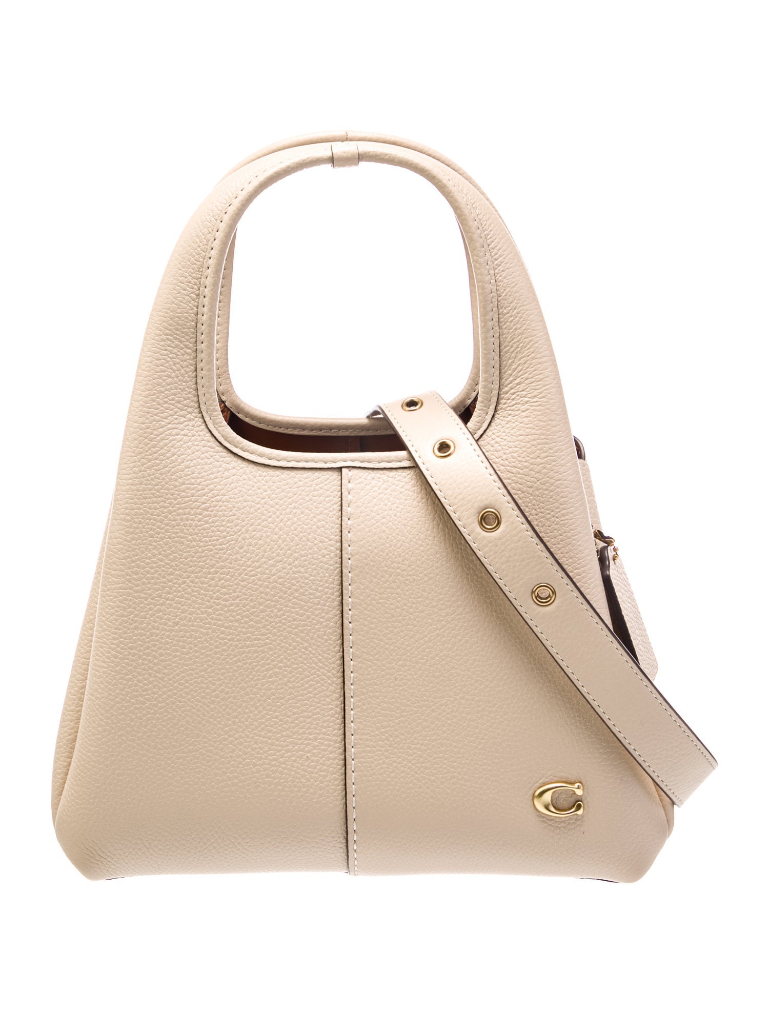 Coach Leather Top Handle Bag