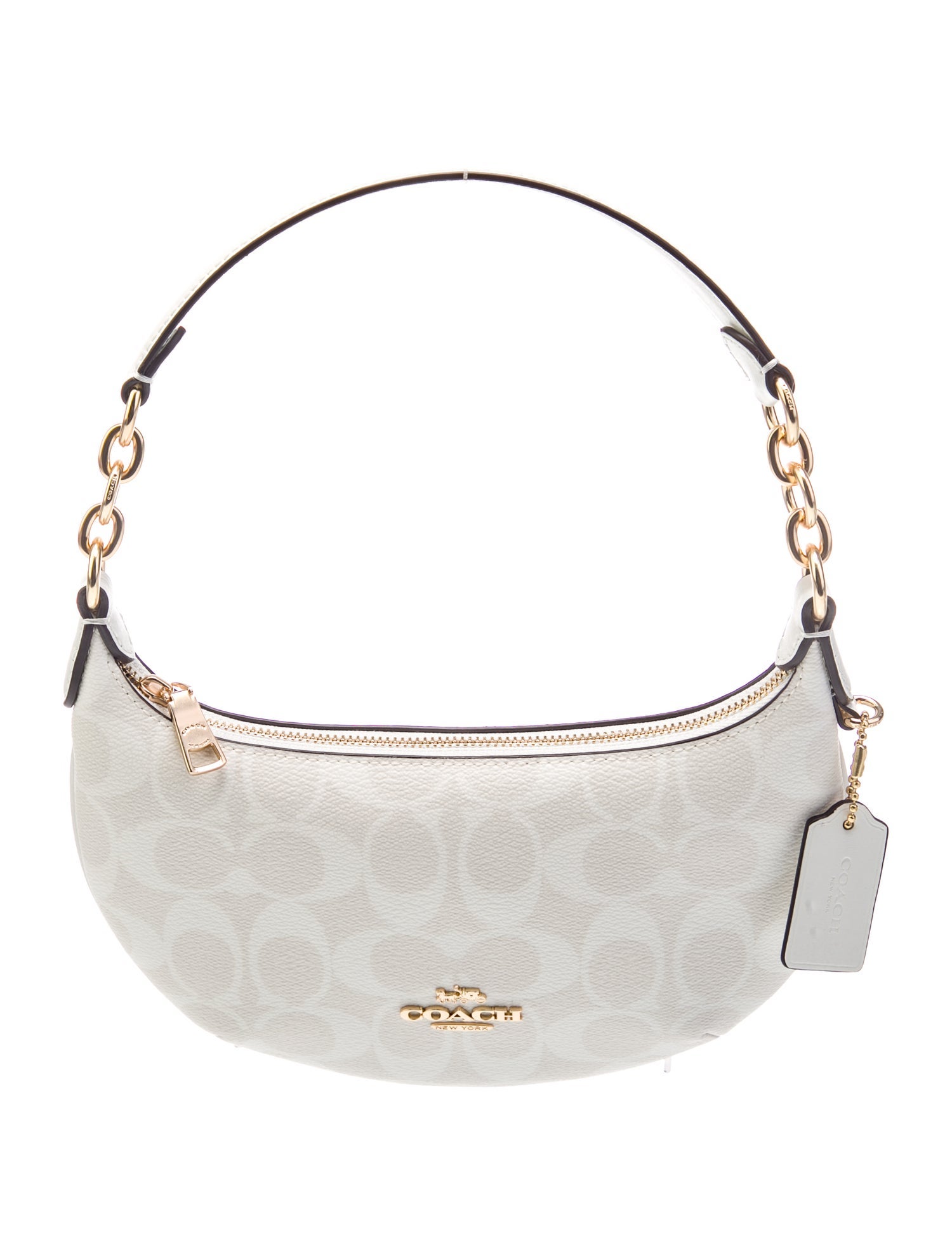 Coach Leather Top Handle Bag