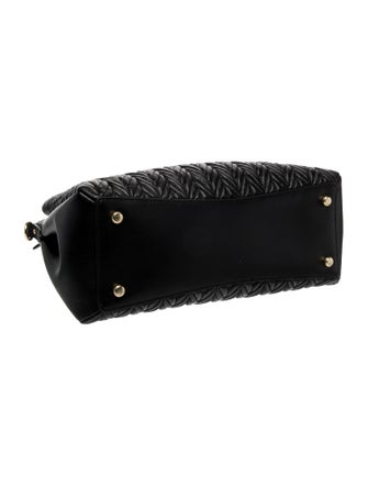 Coach Leather Top Handle Bag