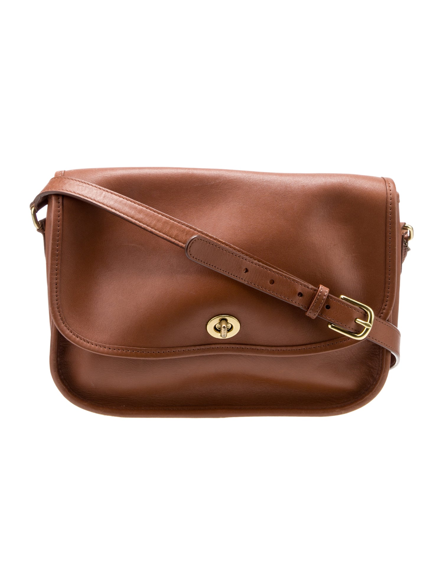 Coach Leather Messenger Bag