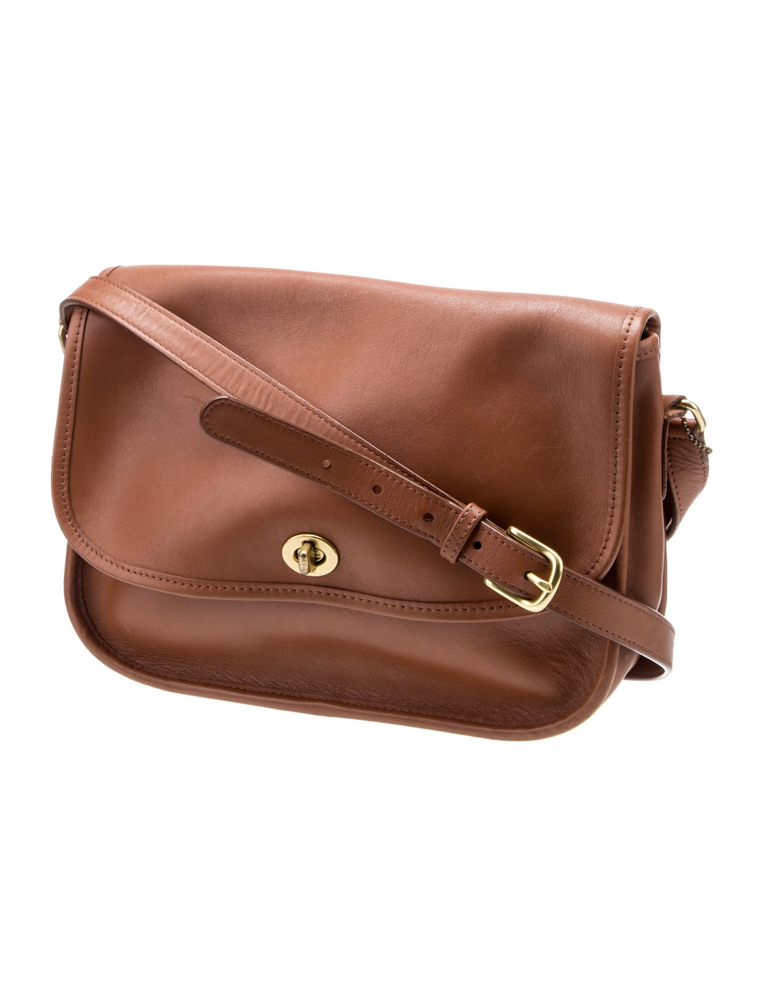 Coach Leather Messenger Bag