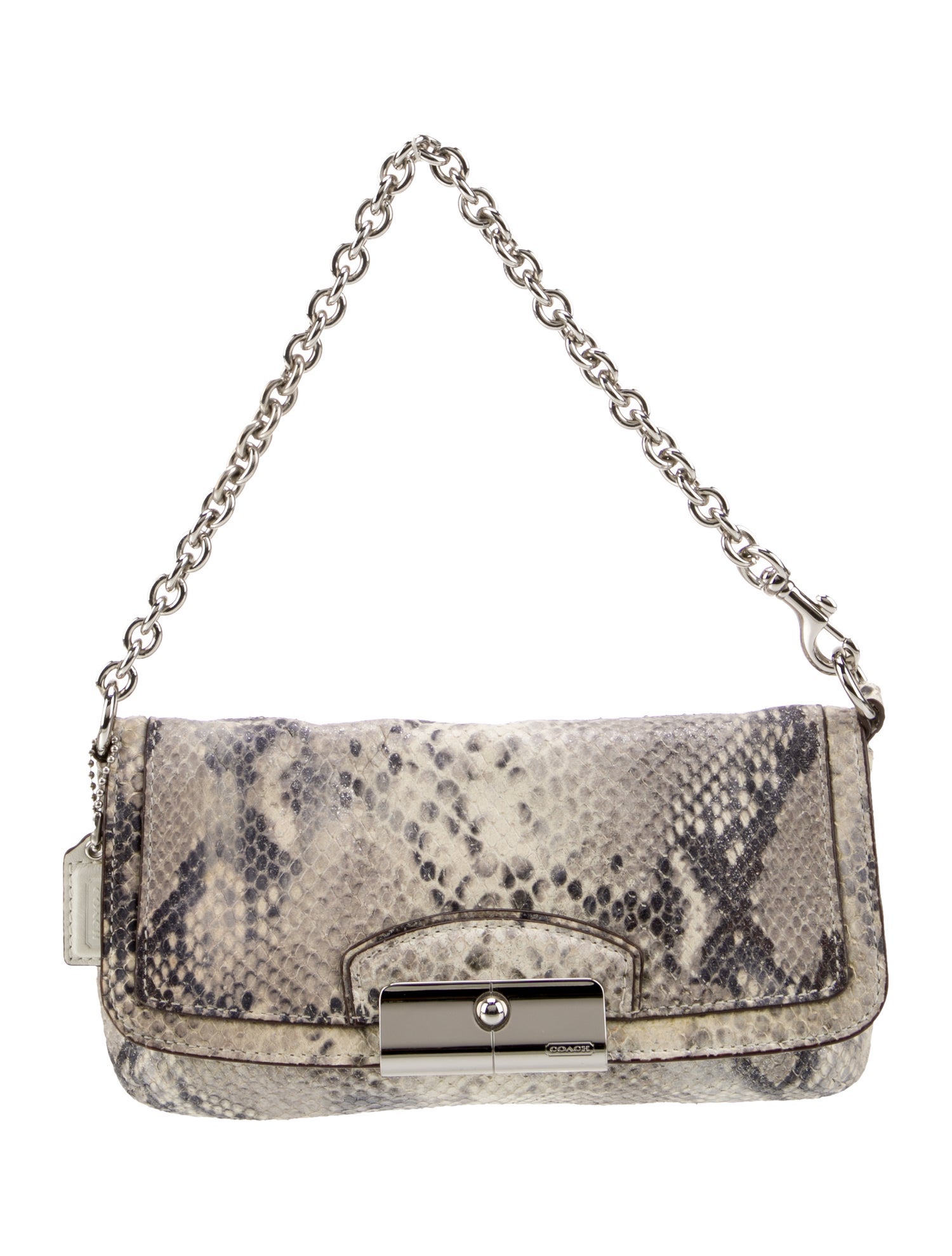 Coach Leather Top Handle Bag