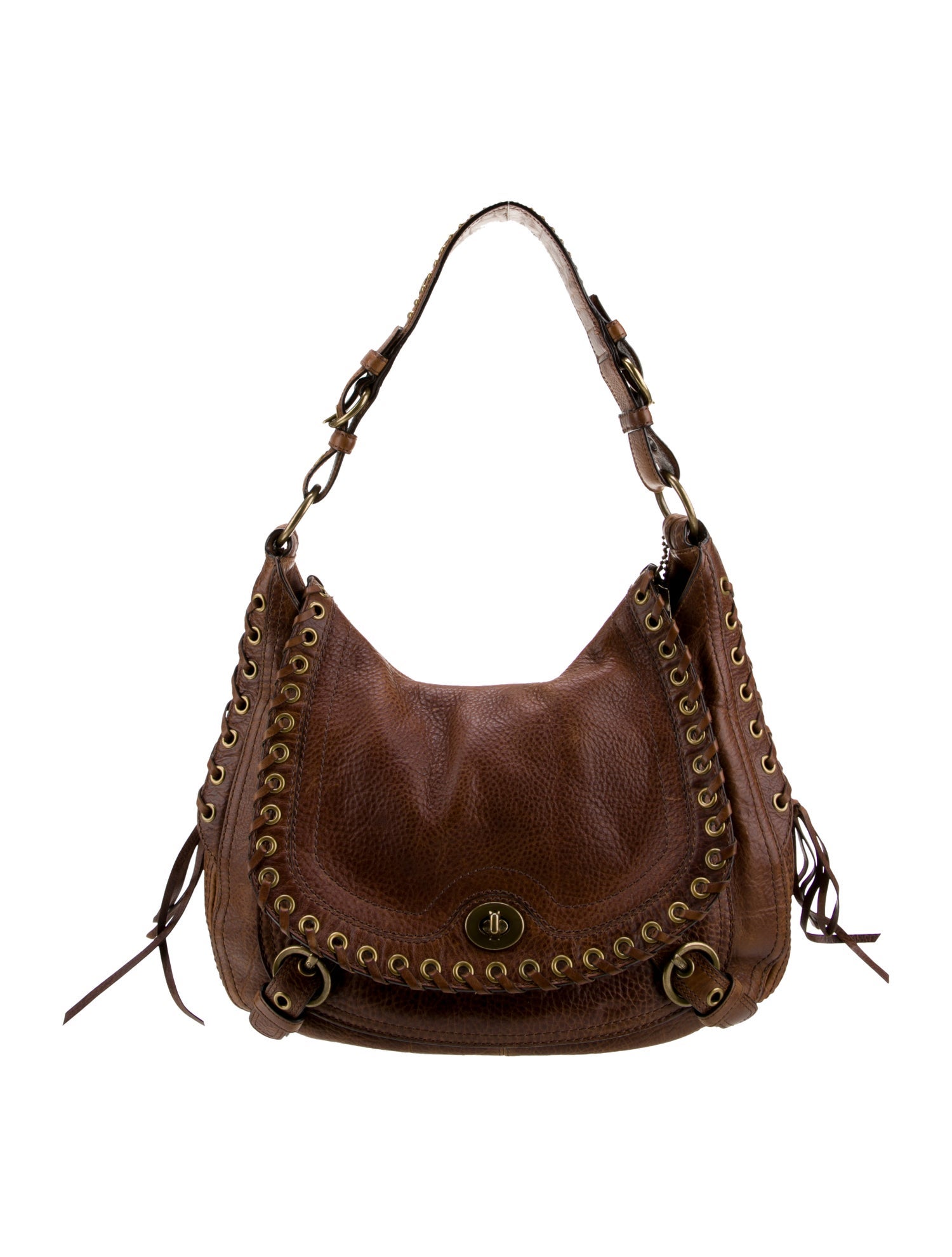 Coach Leather Shoulder Bag