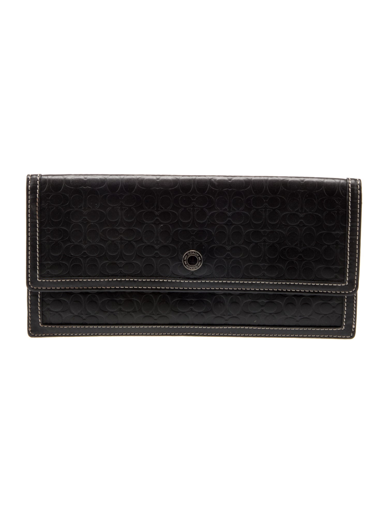 Coach Leather Clutch