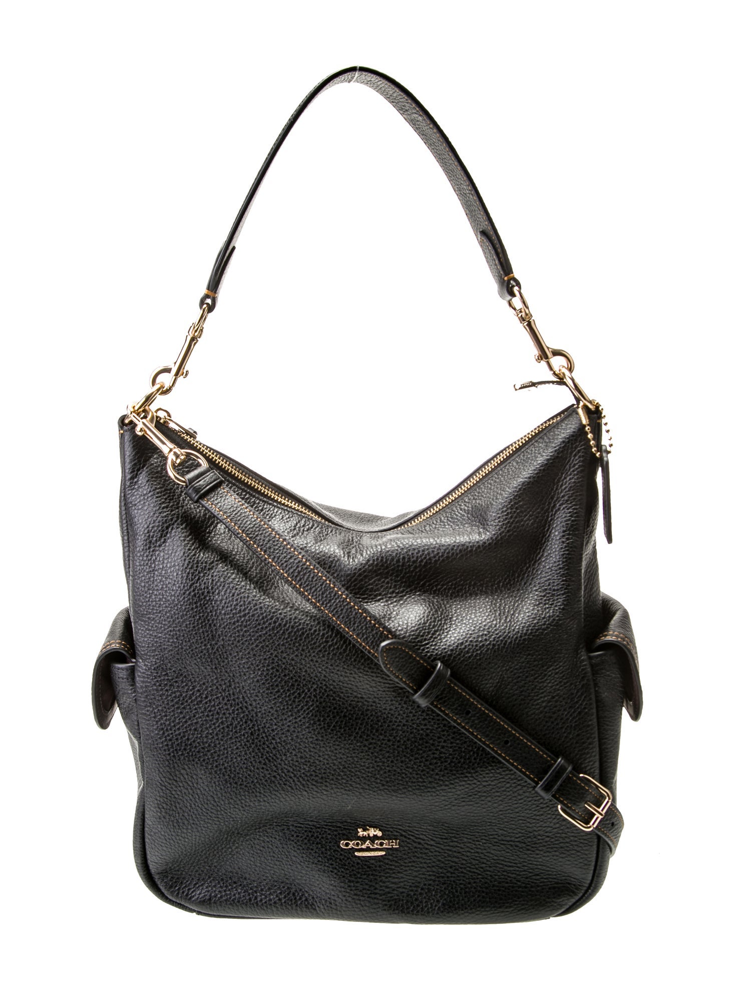 Coach Leather Shoulder Bag