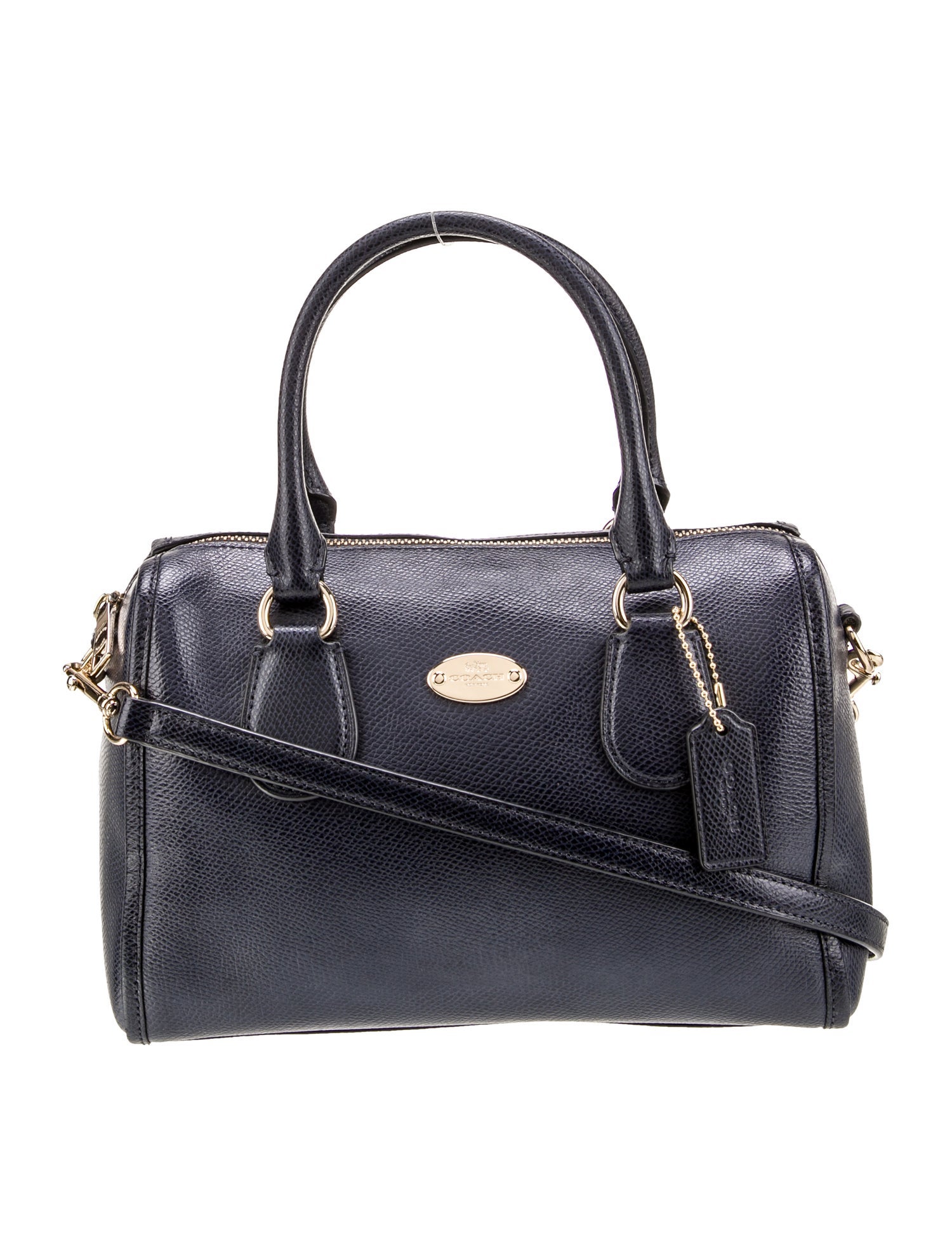 Coach Leather Top Handle Bag