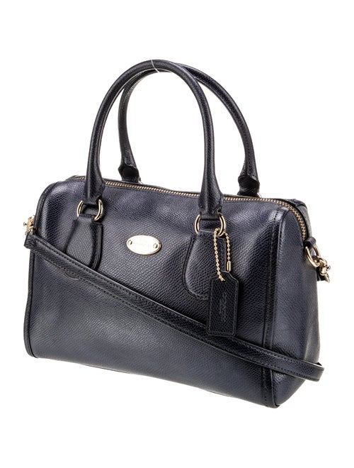Coach Leather Top Handle Bag