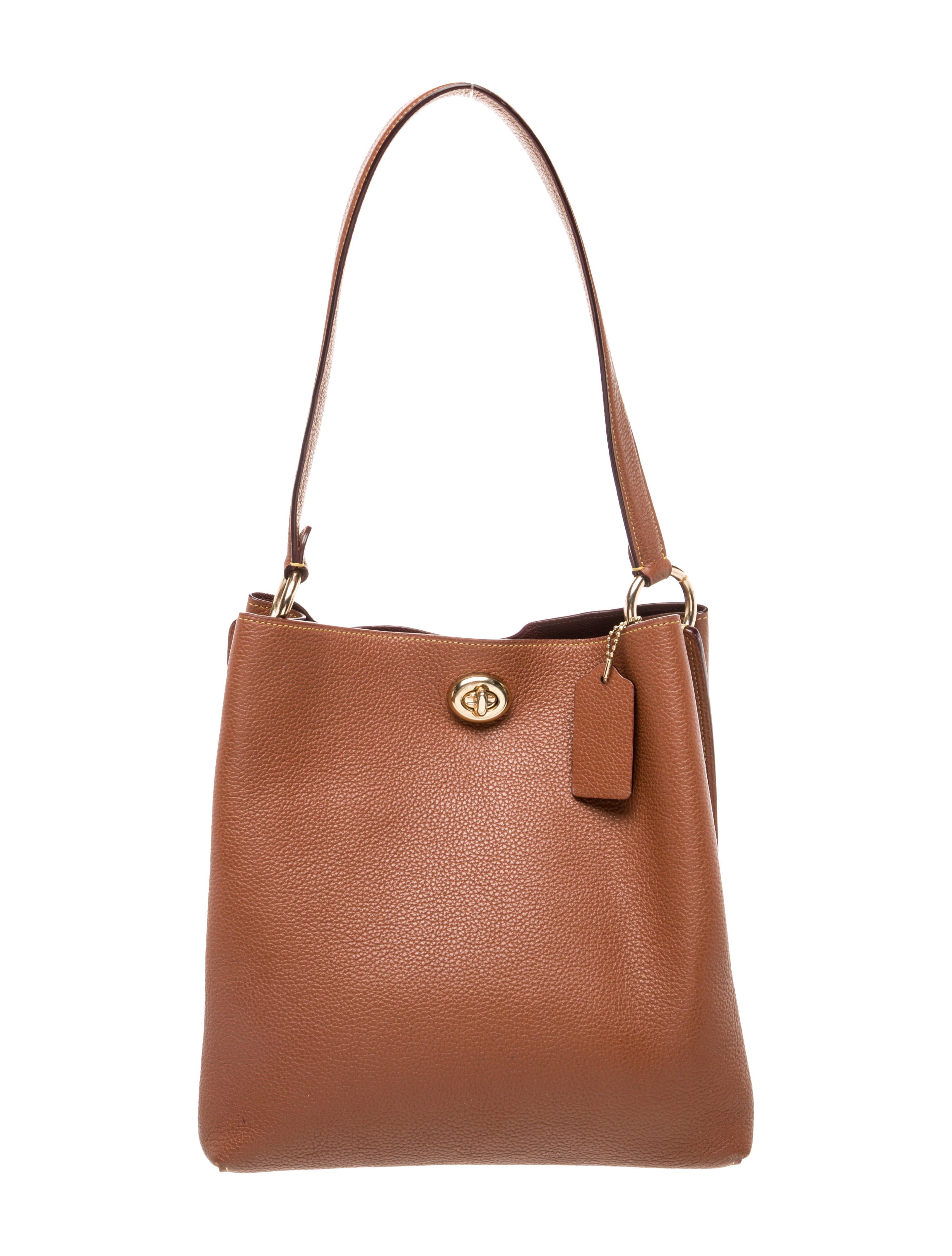 Coach Leather Shoulder Bag