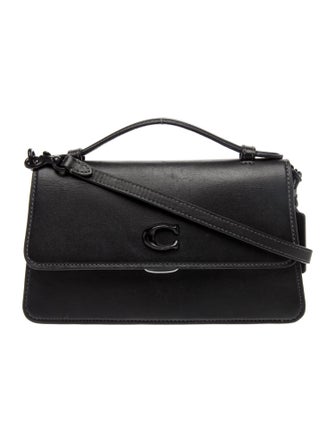 Coach Leather Top Handle Bag