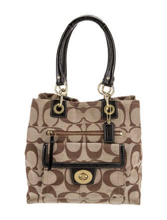 Coach Canvas Shoulder Bag