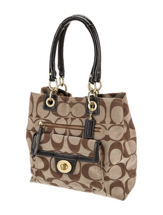 Coach Canvas Shoulder Bag