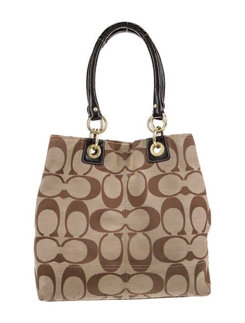 Coach Canvas Shoulder Bag