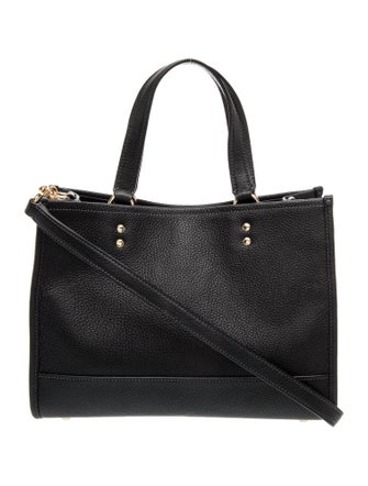Coach Leather Top Handle Bag