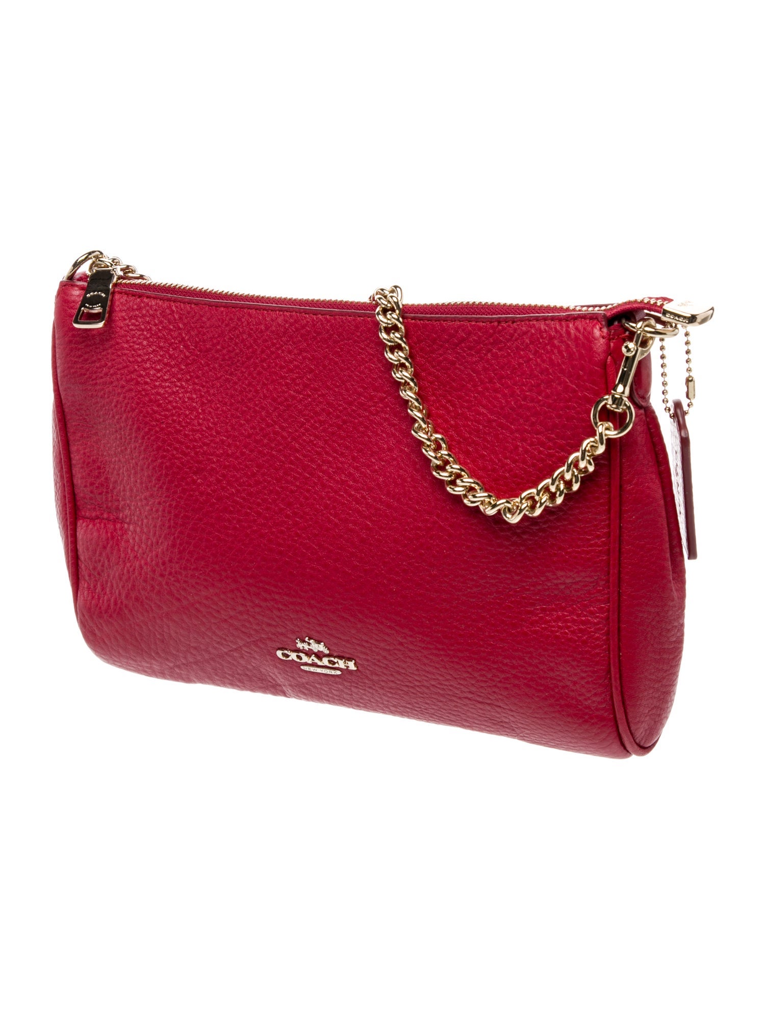 Coach Leather Top Handle Bag