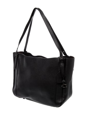 Coach Leather Messenger Bag