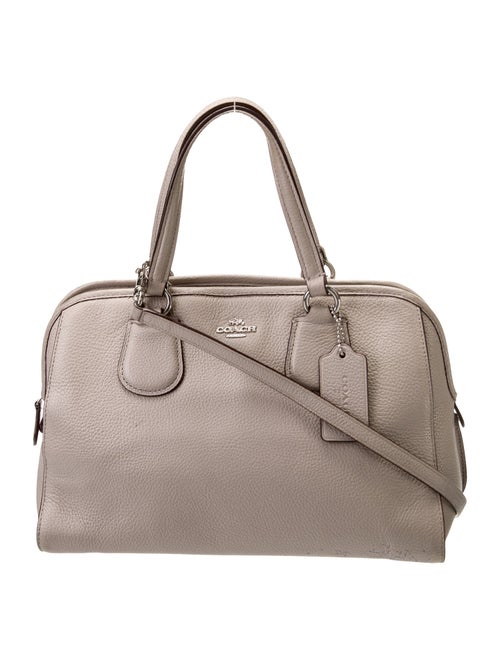 Coach Leather Top Handle Bag