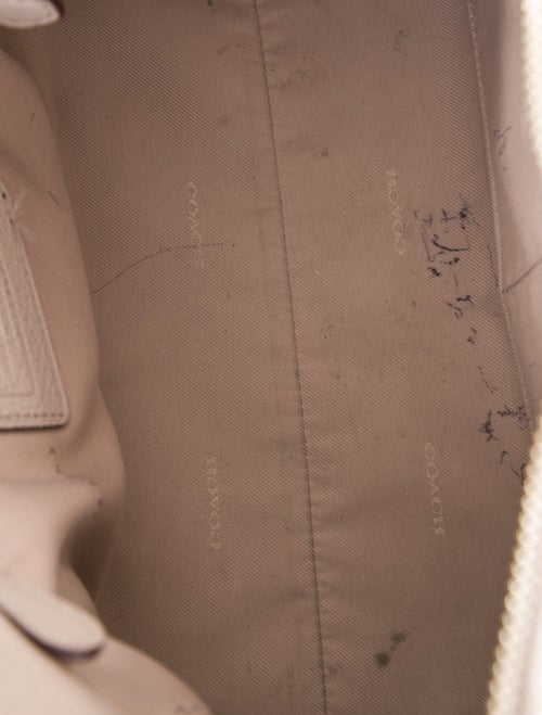 Coach Leather Top Handle Bag