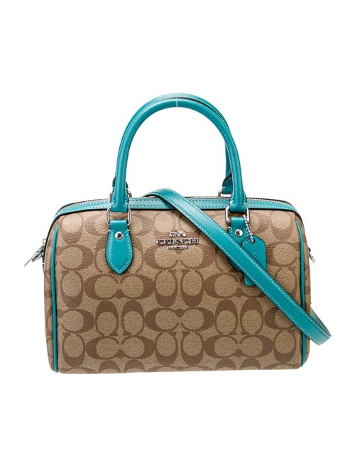 Coach Leather Top Handle Bag