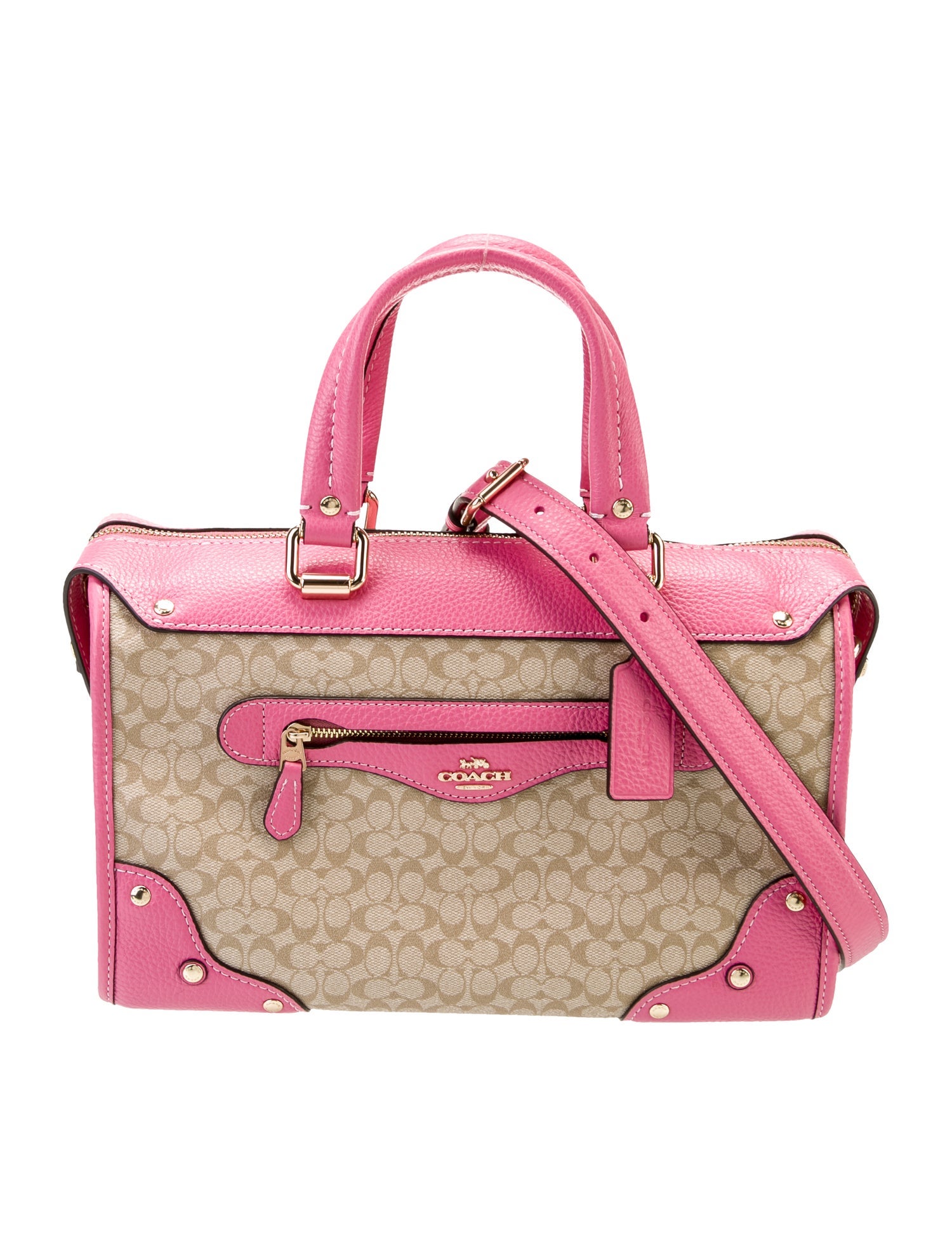 Coach Leather Top Handle Bag w/ Tags