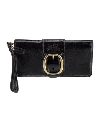 Coach Patent Leather Clutch
