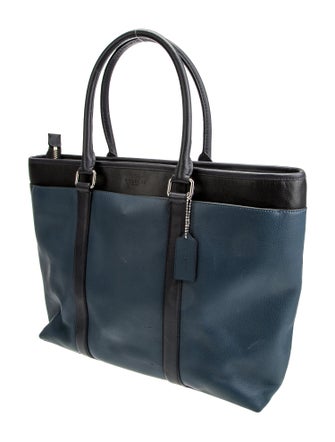 Coach Leather Top Handle Bag