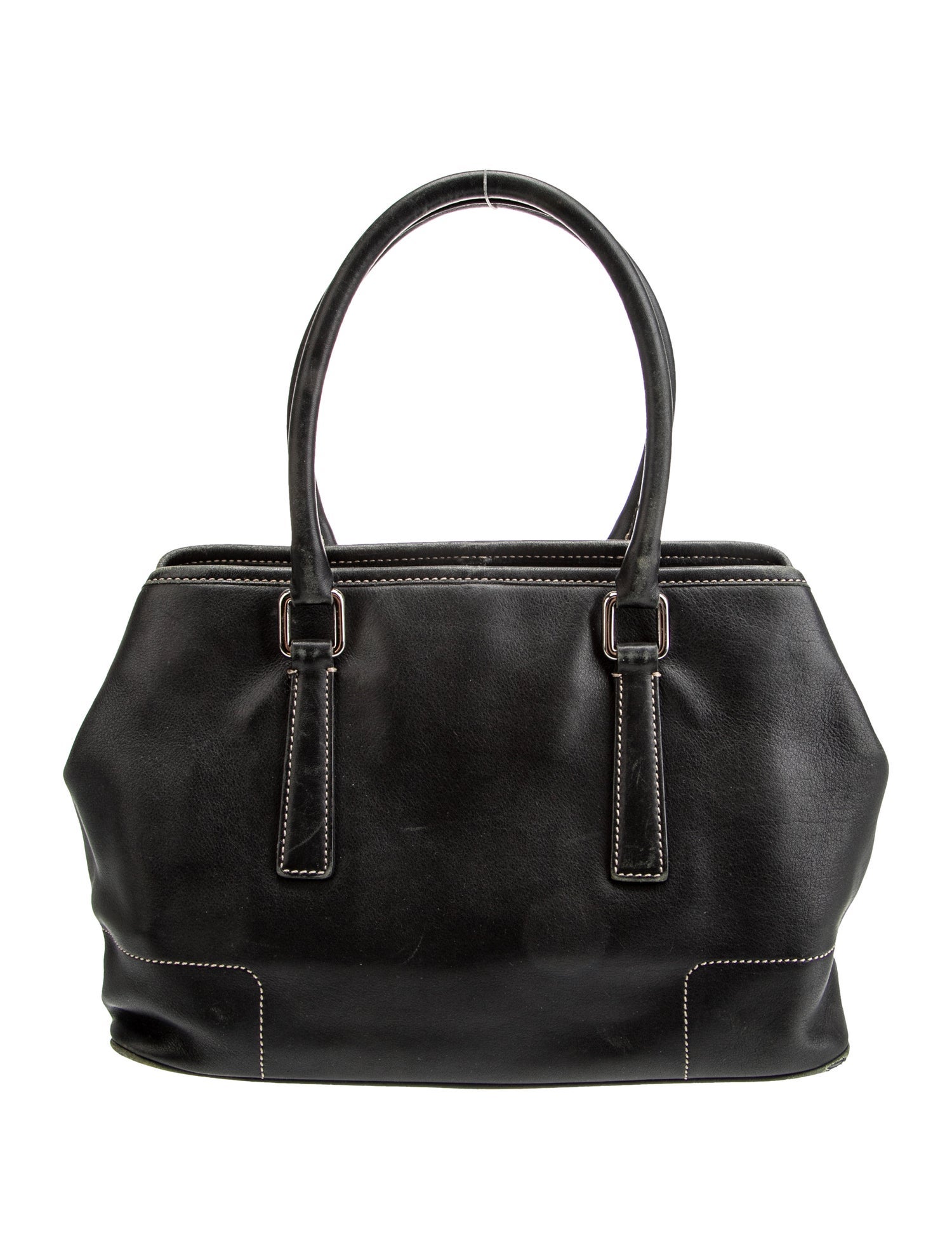 Coach Leather Top Handle Bag