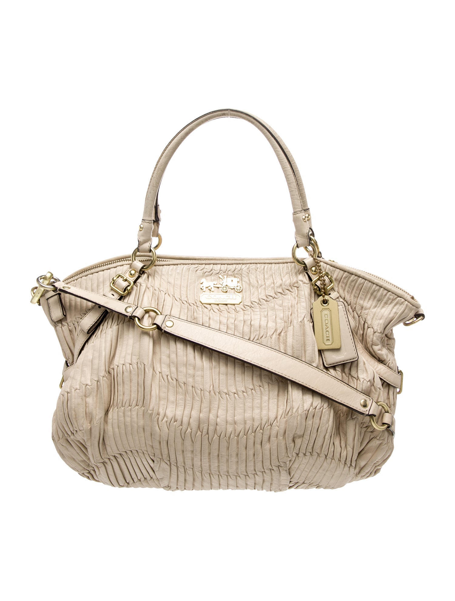 Coach Leather Shoulder Bag