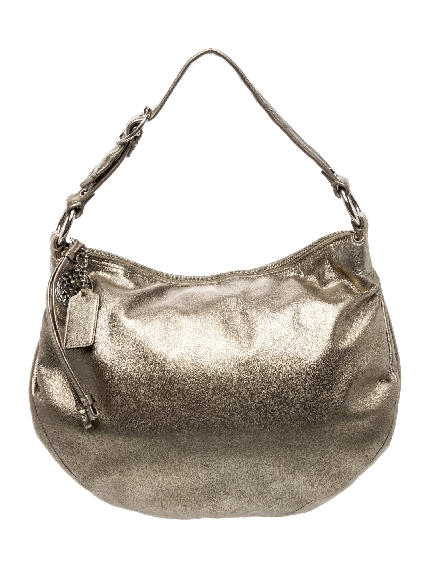 Coach Leather Top Handle Bag