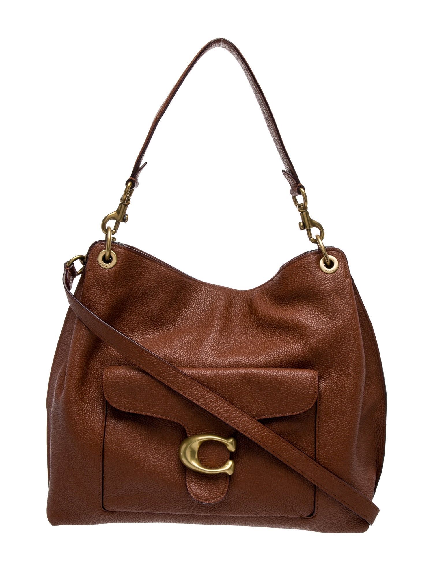 Coach Leather Bucket Bag