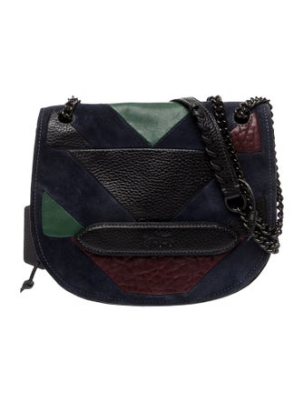 Coach Suede Shoulder Bag