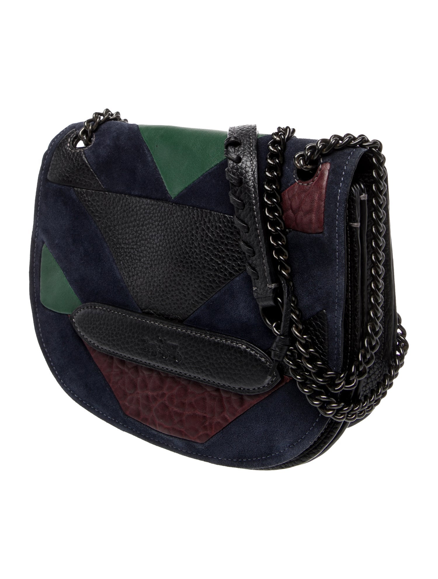 Coach Suede Shoulder Bag