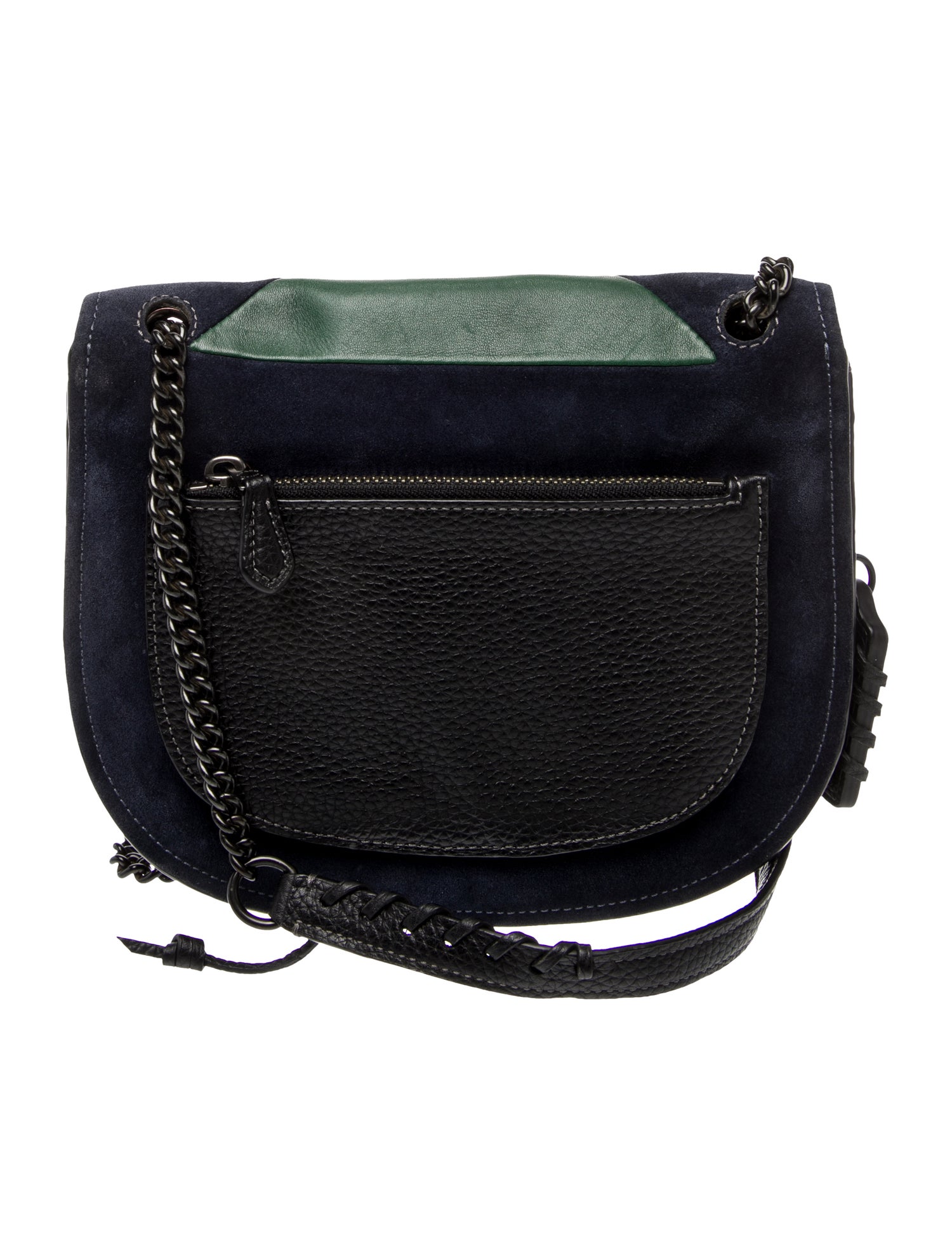 Coach Suede Shoulder Bag